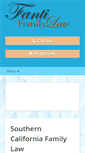 Mobile Screenshot of fantifamilylaw.com